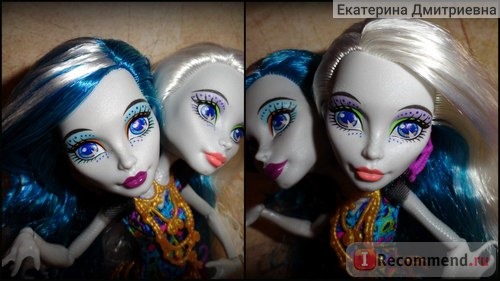 MONSTER HIGH Кукла Пери и Перл Большой Кошмарный Риф / Peri & Pearl Serpentine - Great Scarrier Reef фото