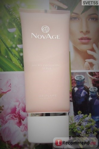 Скраб для лица Oriflame Обновляющий NovAge фото