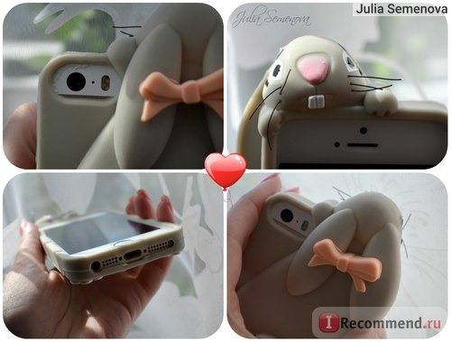 Чехол для мобильного телефона Aliexpress Luxury Fashion Cartoon 3D Moschinoe Bunny case Rabito Rabbit Silicon Case Cover For iPhone 4 4s 5 5s without retail package фото