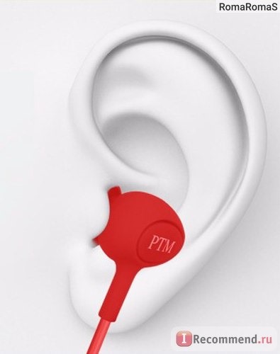 Наушники Aliexpress PTM In ear Noise Canceling Earphone Headphone Portable Sport Headset Bass Hifi Earbuds with mic for iPhone Phone MP3 фото