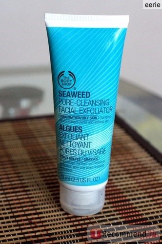 Скраб для лица The body shop Seaweed Pore-Cleansing Facial Exfoliator фото