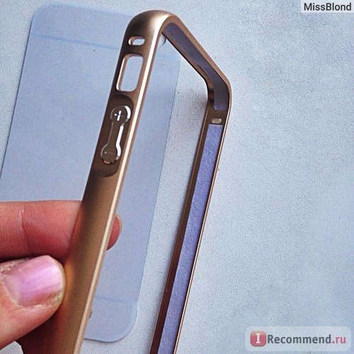 Чехол Aliexpress Metal Aluminum + Acrylic Fashion Design Hard Protective Case Cover For apple iphone 4 4S / 5 5S / 5C / 6 фото