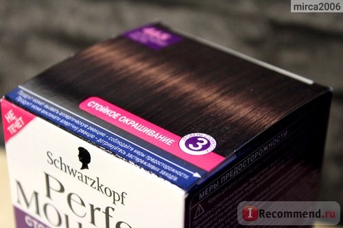 Краска для волос Schwarzkopf Perfect Mousse фото