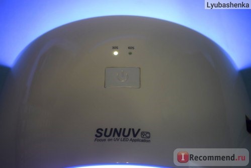 LED лампа для полимеризации гель-лака Aliexpress 2016 New SUNUV SUN9S SUN9C Nail Dryer Machine 24W White Light Profession LED UV Lamp For Nail Polish Gel Nail Art Tools VS Abody фото