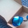 Очки Tinydeal Frog Mirror Casual Alloy Metal Frame Men's Women's Sunglasses( in Paper Cartons ) DGS-308847 фото