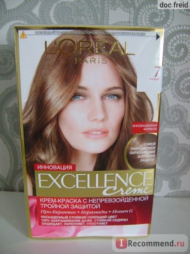 Краска для волос L'OREAL EXCELLENCE Creme Стойкая фото