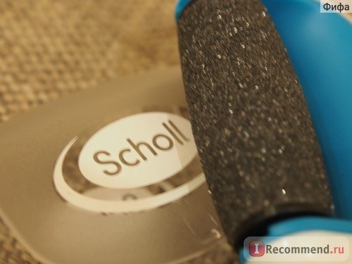 Электрическая роликовая пилка Scholl Velvet Smooth для удаления огрубевшей кожи стоп фото