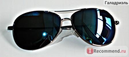 Солнцезащитные очки Ebay Aviator Design Ice Blue Lens Driving Glasses Men Polarized Sport Sunglasses A03 фото