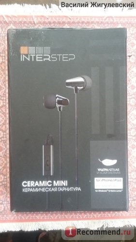 Наушники InterStep Ceramic One Mini фото