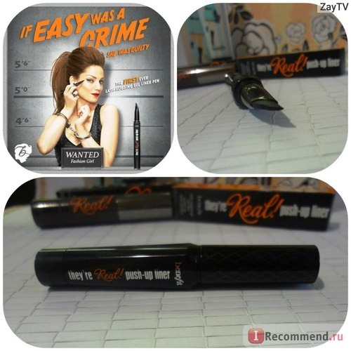 Подводка для глаз Benefit They're real push-up liner фото