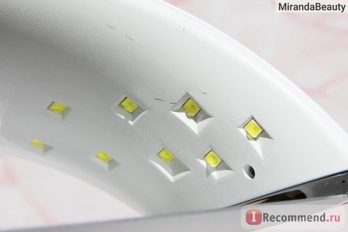 Гибридная лампа для полимеризации гель лака Aliexpress UVLED Sunuv SUN6 фото