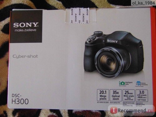 Sony Cyber-shot DSC-H300 фото