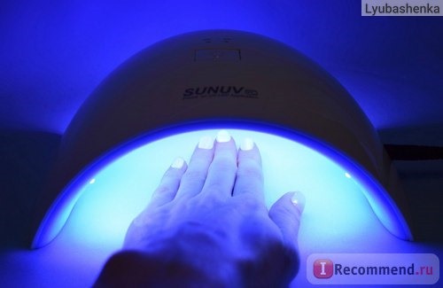 LED лампа для полимеризации гель-лака Aliexpress 2016 New SUNUV SUN9S SUN9C Nail Dryer Machine 24W White Light Profession LED UV Lamp For Nail Polish Gel Nail Art Tools VS Abody фото