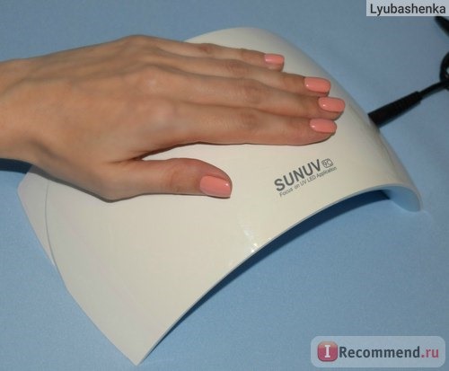 LED лампа для полимеризации гель-лака Aliexpress 2016 New SUNUV SUN9S SUN9C Nail Dryer Machine 24W White Light Profession LED UV Lamp For Nail Polish Gel Nail Art Tools VS Abody фото