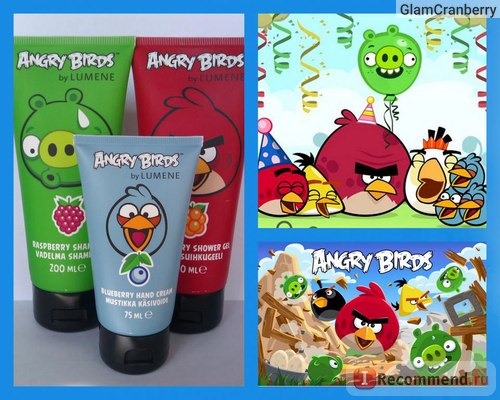 Гель для душа Lumene Angry Birds фото