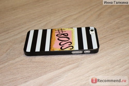 Чехол для мобильного телефона Aliexpress Love Boss Black and White Stripe Phone Hard Plastic Case Cover For iphone 4 4s 5s 5s se 5c 6 6s plus 7 7plus фото