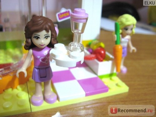 Lego Friends 41035 Хартлейк Сок-Бар фото