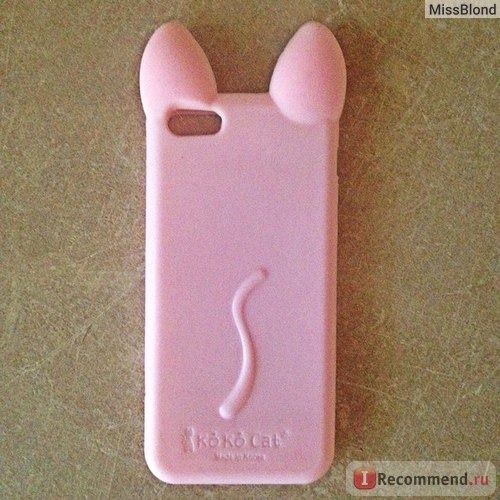 Чехол для мобильного телефона Aliexpress 1Pcs-8-Color-Korean-style-Cute-rabbit-ears-silicone-mobile-phone-cover-protective-Case-for-iphone фото