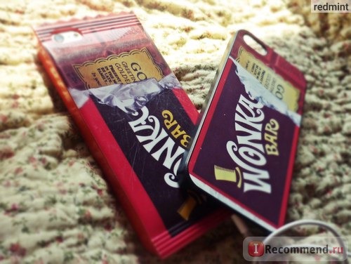 Чехол для мобильного телефона Aliexpress Wonka Bar 3D Phone Cases for iPhone 5S Chocolate Candy Style Hard Cases for iPhone 5S фото