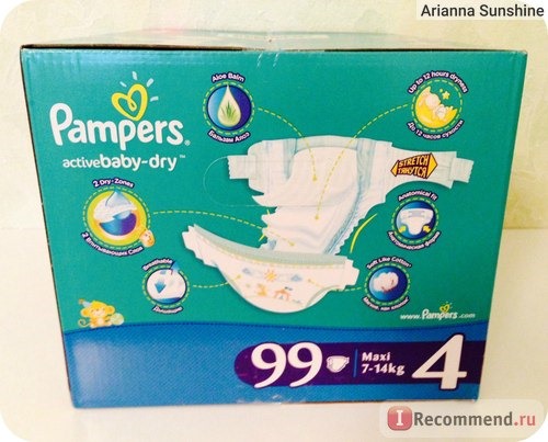 Подгузники Pampers active baby-dry (актив бэби) фото