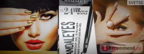 Подводка для глаз Rimmel Scandaleyes фото