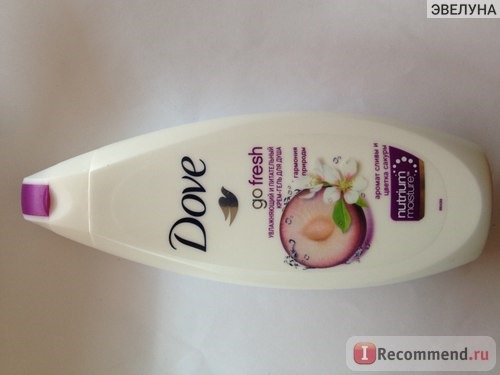 Гель для душа Dove go fresh аромат сливы и цветка сакуры фото