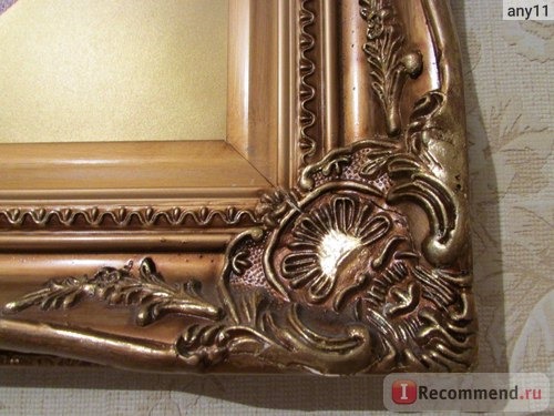 Aliexpress China golden wooden painting frames and picture frame фото