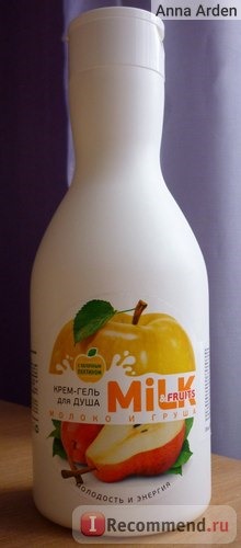 Крем-гель для душа MILK & FRUITS 