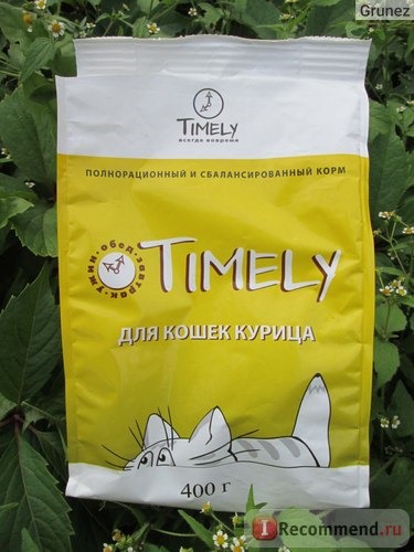 Корм для кошек Timely Курица фото