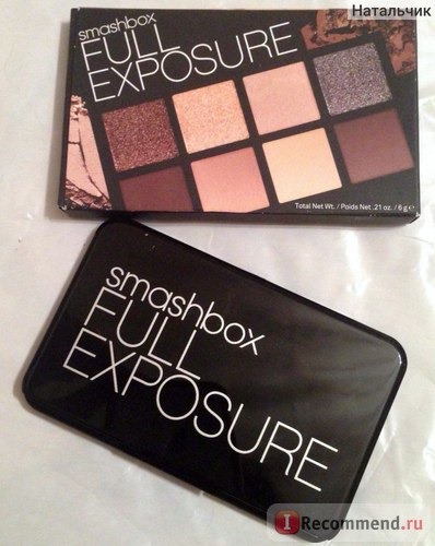 Тени для век Smashbox Full exposure pallette mini фото