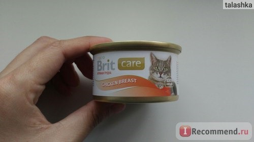 Корм для кошек Brit Care Куриная грудка фото