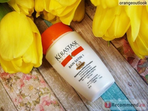 Шампунь Kerastase NUTRITIVE BAIN SATIN 1 Exceptional Nutrition Shampoo for Normal to Slightly Dry Hair фото