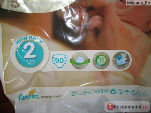 Подгузники Pampers Premium Care фото