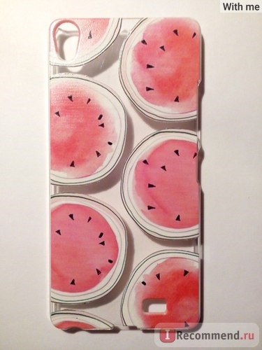 Чехол накладка на телефон Aliexpress Ultra Thin Hard Back Case for Fly IQ4516 Tornado Slim Octa Strawberry Watermelon Fruit Fashion Cover Top Quality фото