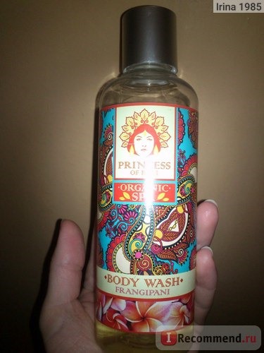 Гель для душа Princess OF Bali Frangipani Body Wash фото