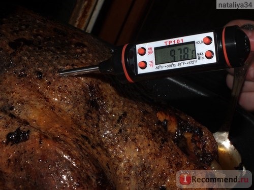 Кухонный термометр Aliexpress New Meat Thermometer Kitchen Digital Cooking Food Probe Electronic BBQ Cooking Tools 01MA фото