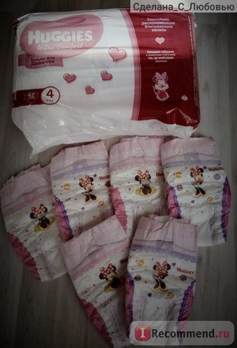 Подгузники Huggies Ultra Comfort Для девочек фото