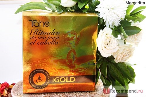 Шампунь Tahe Keratin Gold Shampoo фото