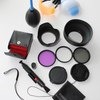 Aliexpress 58mm Center Pinch Snap on Front Cap for Lens Filters фото