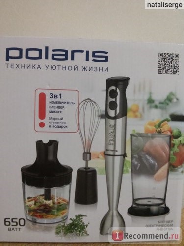 Блендер Polaris PHB 0710A фото