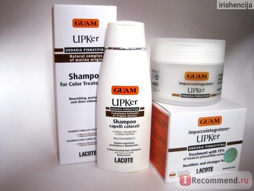 Шампунь для окрашенных волос Guam UPKer SHAMPOO CAPELLI COLORATI фото