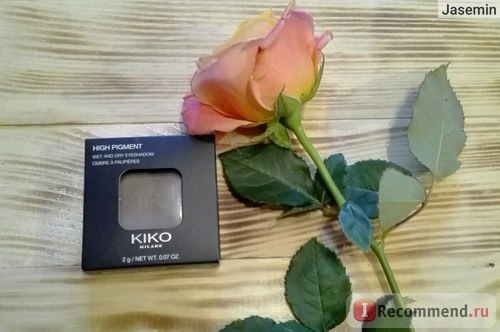 Тени для век KIKO HIGH PIGMENT WET AND DRY EYESHADOW фото