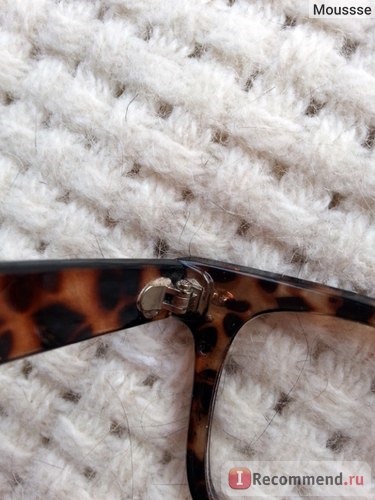 Солнцезащитные очки Buyincoins Fashion Leopard Frame Geek Elegant Eyeglasses Glasses фото