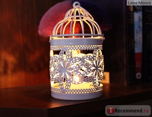 Подсвечник Aliexpress Vintage Style Classic Candle Holder Birdcage Romantic Feelings Metal Lantern Wedding Gift Decoration фото