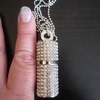 Флешка Aliexpress Cute Crystal Silver Cylinder + Chain 16GB USB 2.0 Flash Memory Stick Drive Car/Pen/Thumb фото