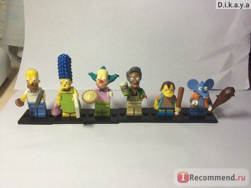 Lego Minifigures The Simpsons фото