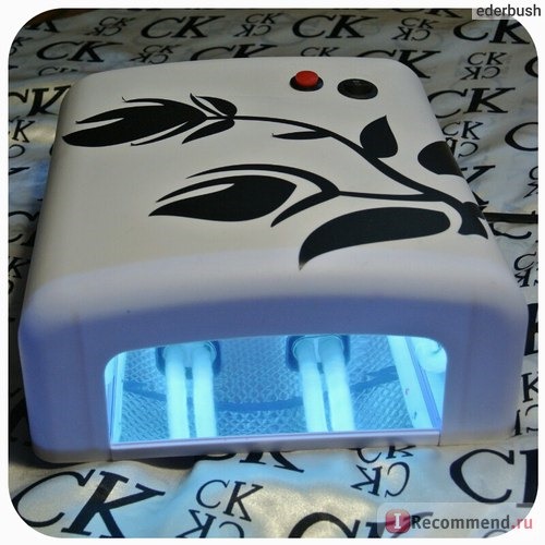 УФ лампы для маникюра Aliexpress 36W White Nail Art UV Gel Curing Lamp Dryer Light UV lampEU PLUG фото