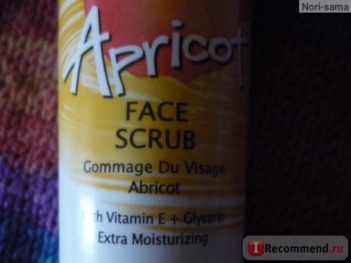 Скраб для лица Farmasi Face Scrub Apricot фото