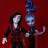 MONSTER HIGH Набор из 2 кукол - Валентин и Висп - эксклюзив с выставки Комик-Кон, Сан-Диего / Sdcc 2015 Valentine and Whisp фото