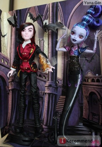 MONSTER HIGH Набор из 2 кукол - Валентин и Висп - эксклюзив с выставки Комик-Кон, Сан-Диего / Sdcc 2015 Valentine and Whisp фото